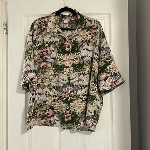 Floral Button Up